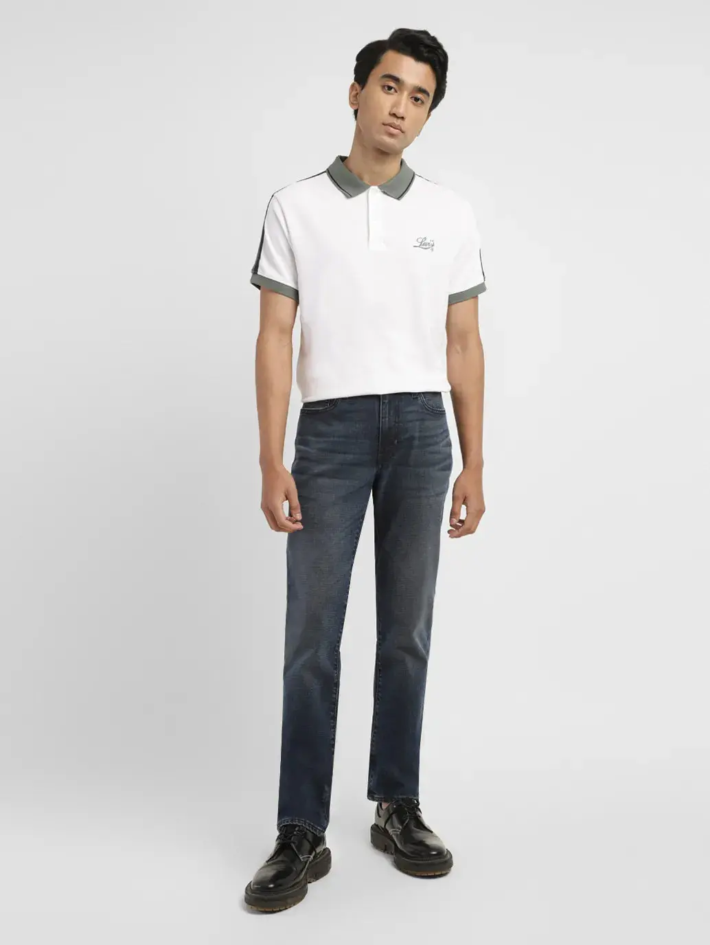 Men's 511 Dark Indigo Slim Fit Mid Rise Jeans 1