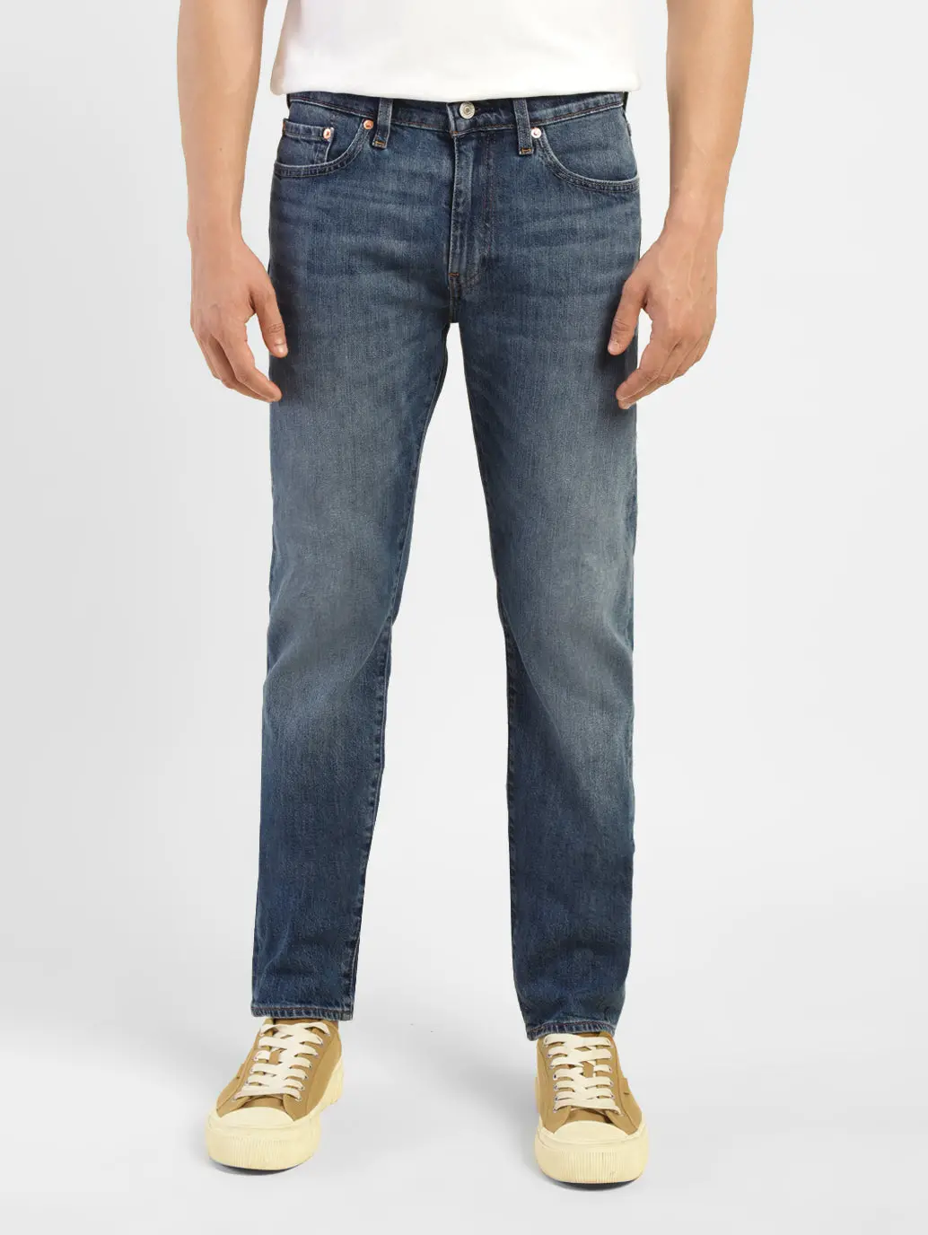 Men's 511 Blue Slim Fit Mid Rise Jeans 1