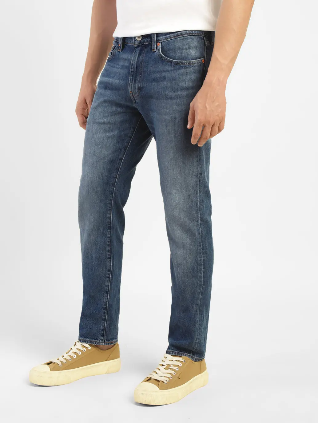 Men's 511 Blue Slim Fit Mid Rise Jeans 5
