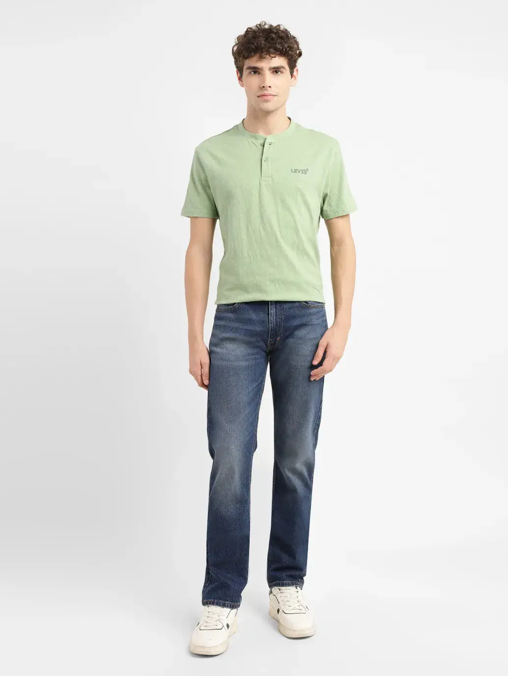 Men's 511 Blue Slim Fit Mid Rise Jeans 1
