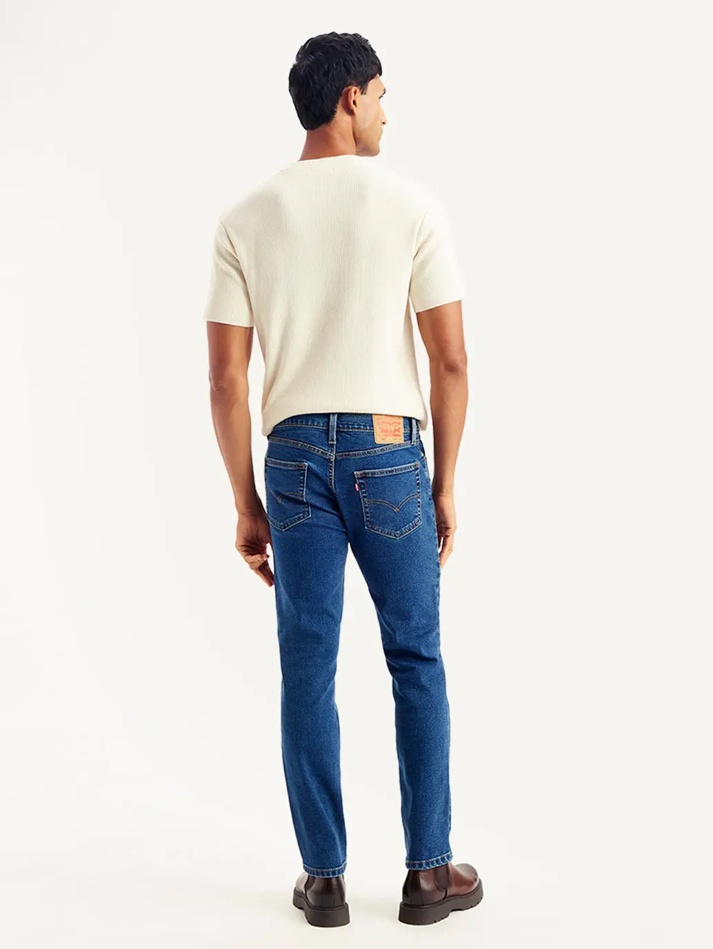 Men's 511 Blue Slim Fit Mid Rise Jeans 3
