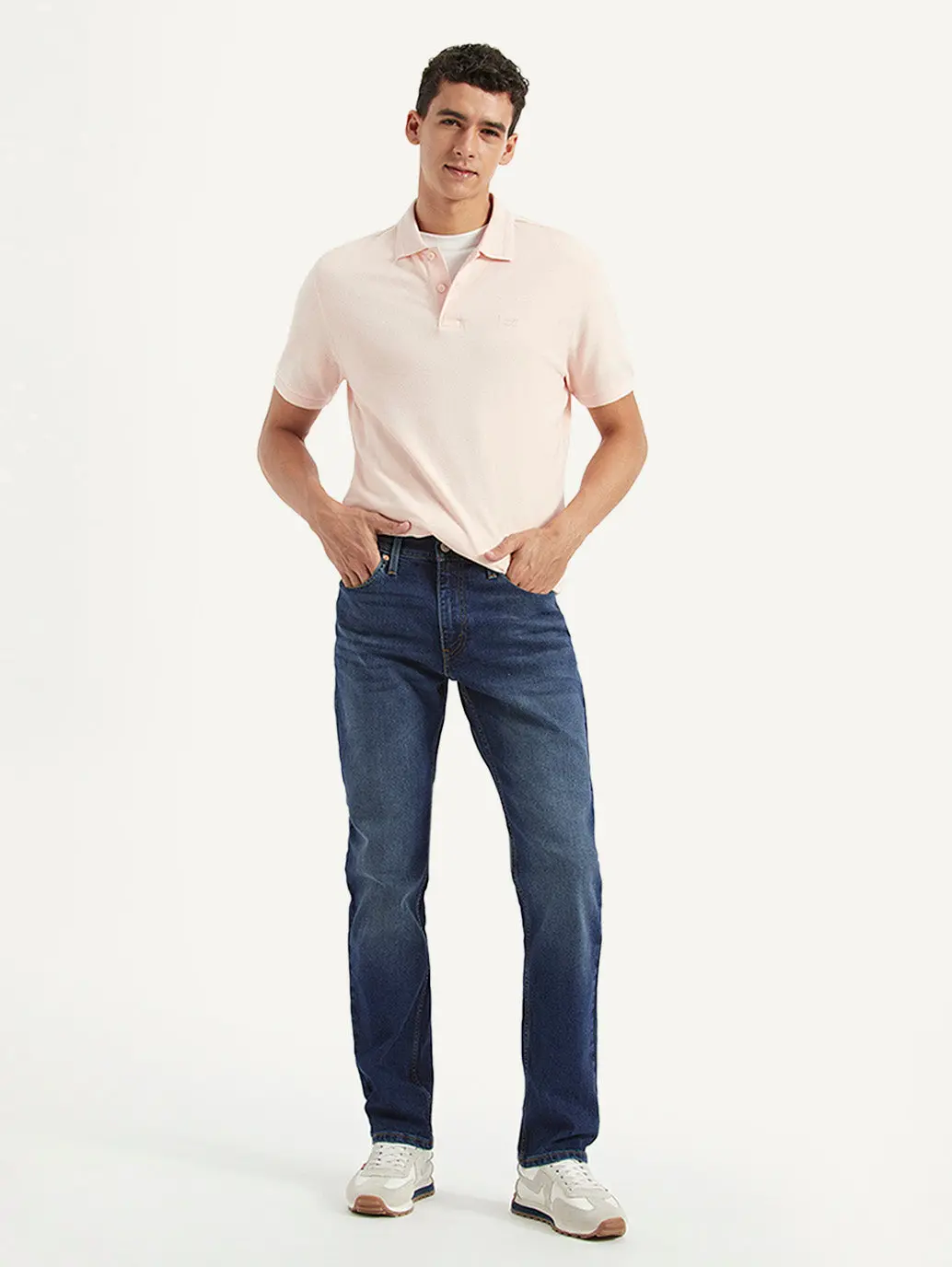 Men's 511 Blue Slim Fit Mid Rise Jeans 1