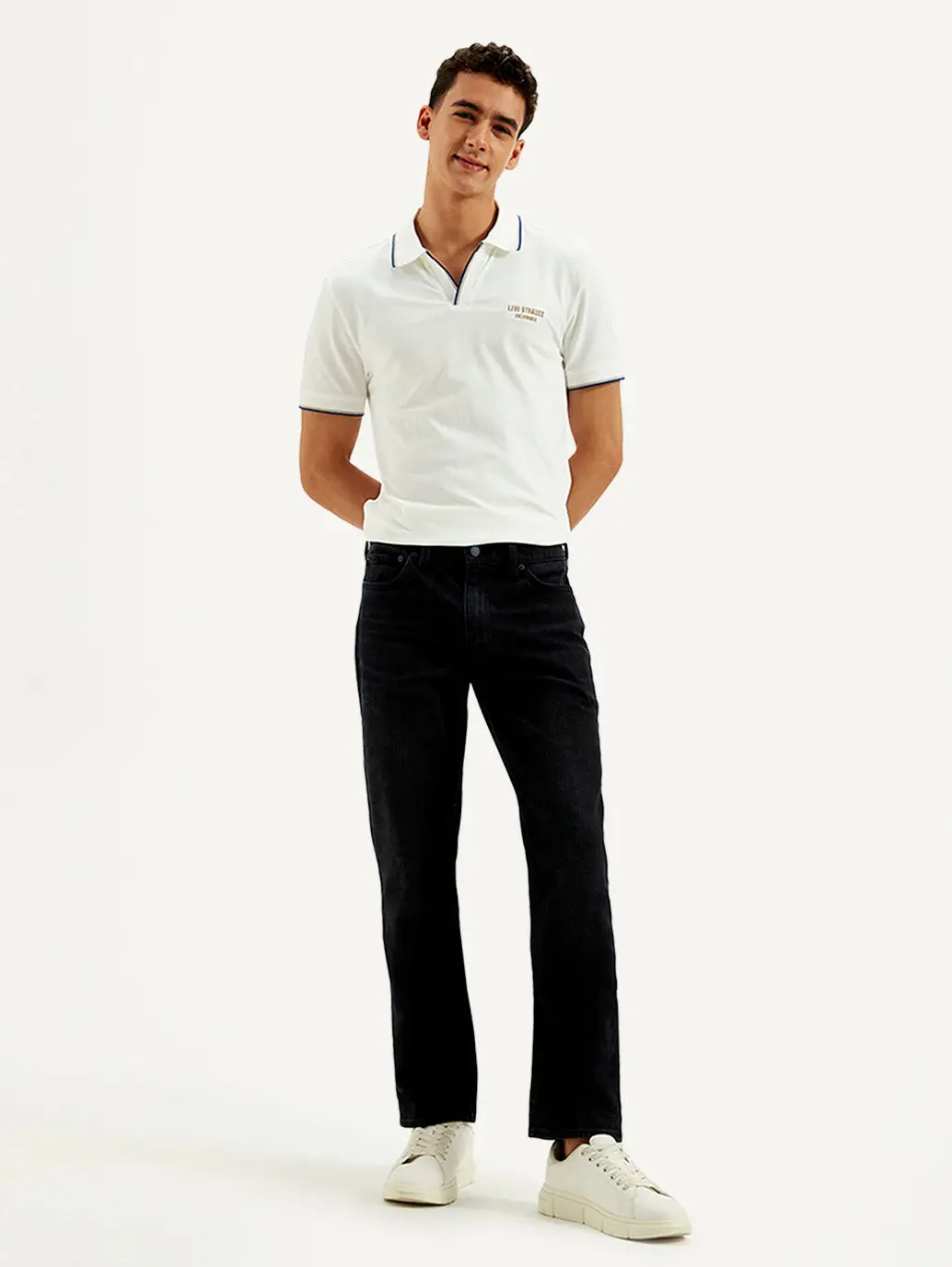 Men's 511 Black Slim Fit Mid Rise Jeans 1