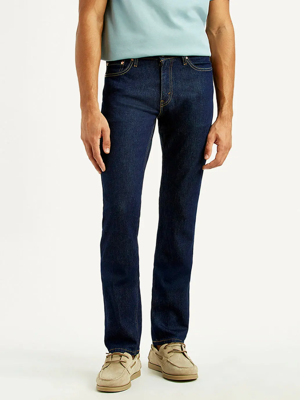 Men's 511 Dark Indigo Slim Fit Mid Rise Jeans 2