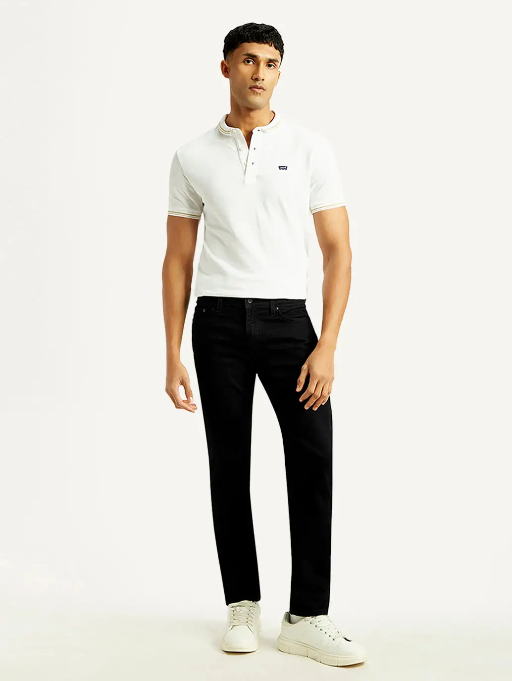Men's 511 Black Slim Fit Mid Rise Jeans 7
