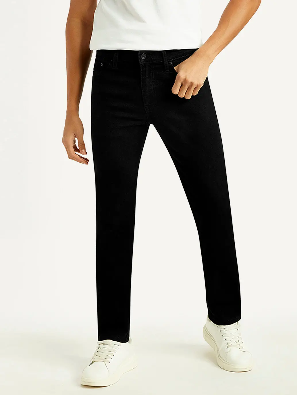 Men's 511 Black Slim Fit Mid Rise Jeans 2