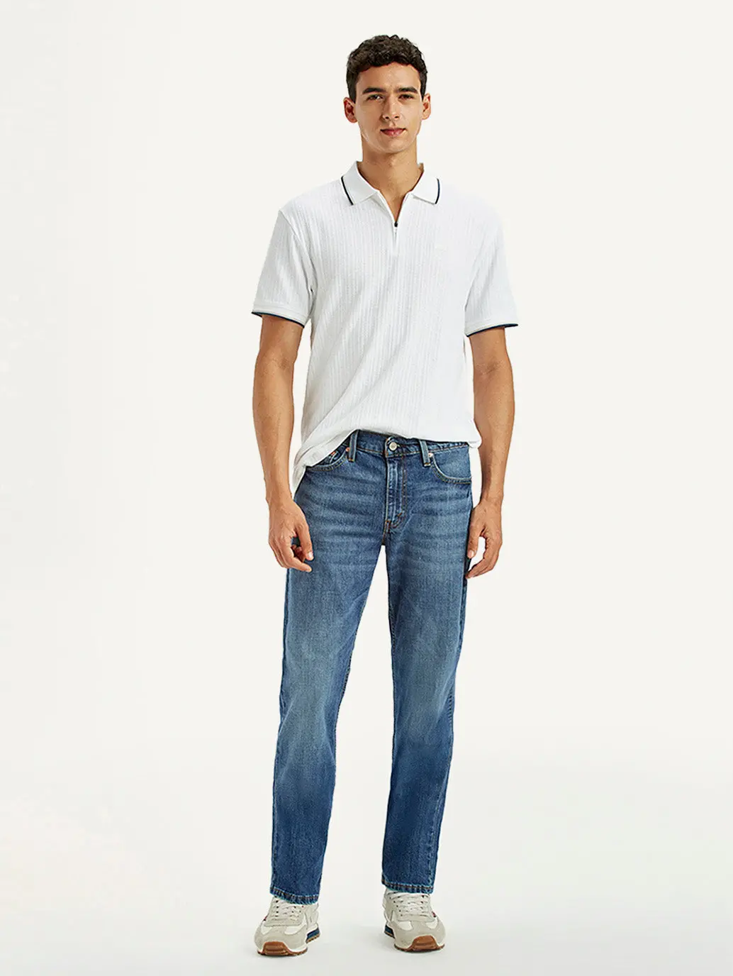 Men's 511 Blue Slim Fit Mid Rise Jeans 1