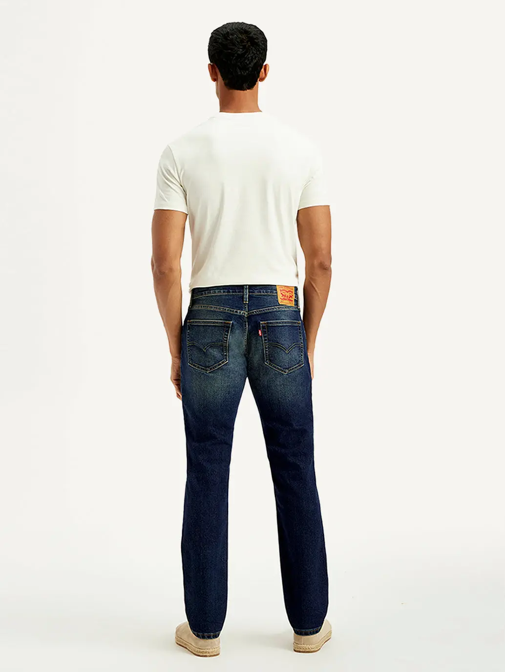 Men's Tinted 511 Blue Slim Fit Mid Rise Jeans 3