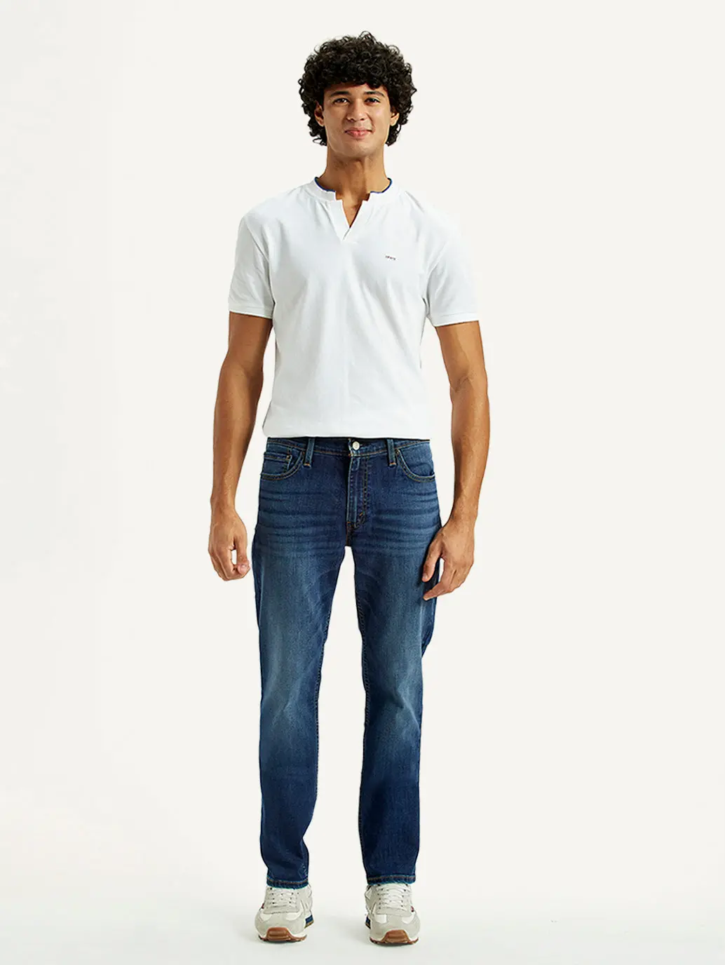 Men's 511 Indigo Slim Fit Mid Rise Jeans 1