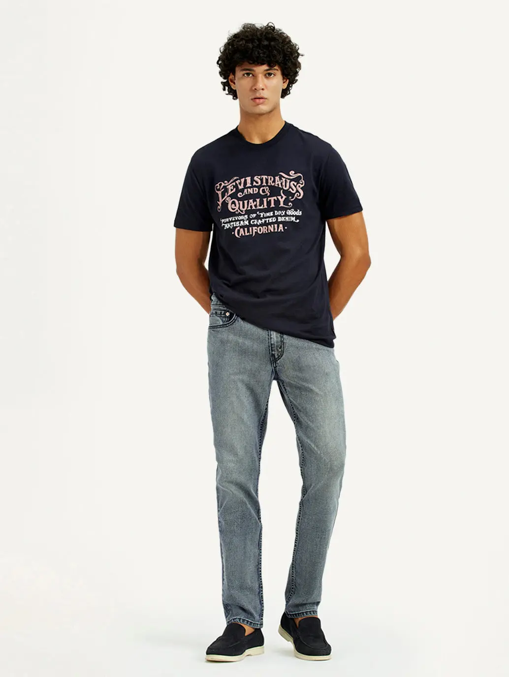 Men's Tinted 511 Indigo Slim Fit Mid Rise Jeans 1