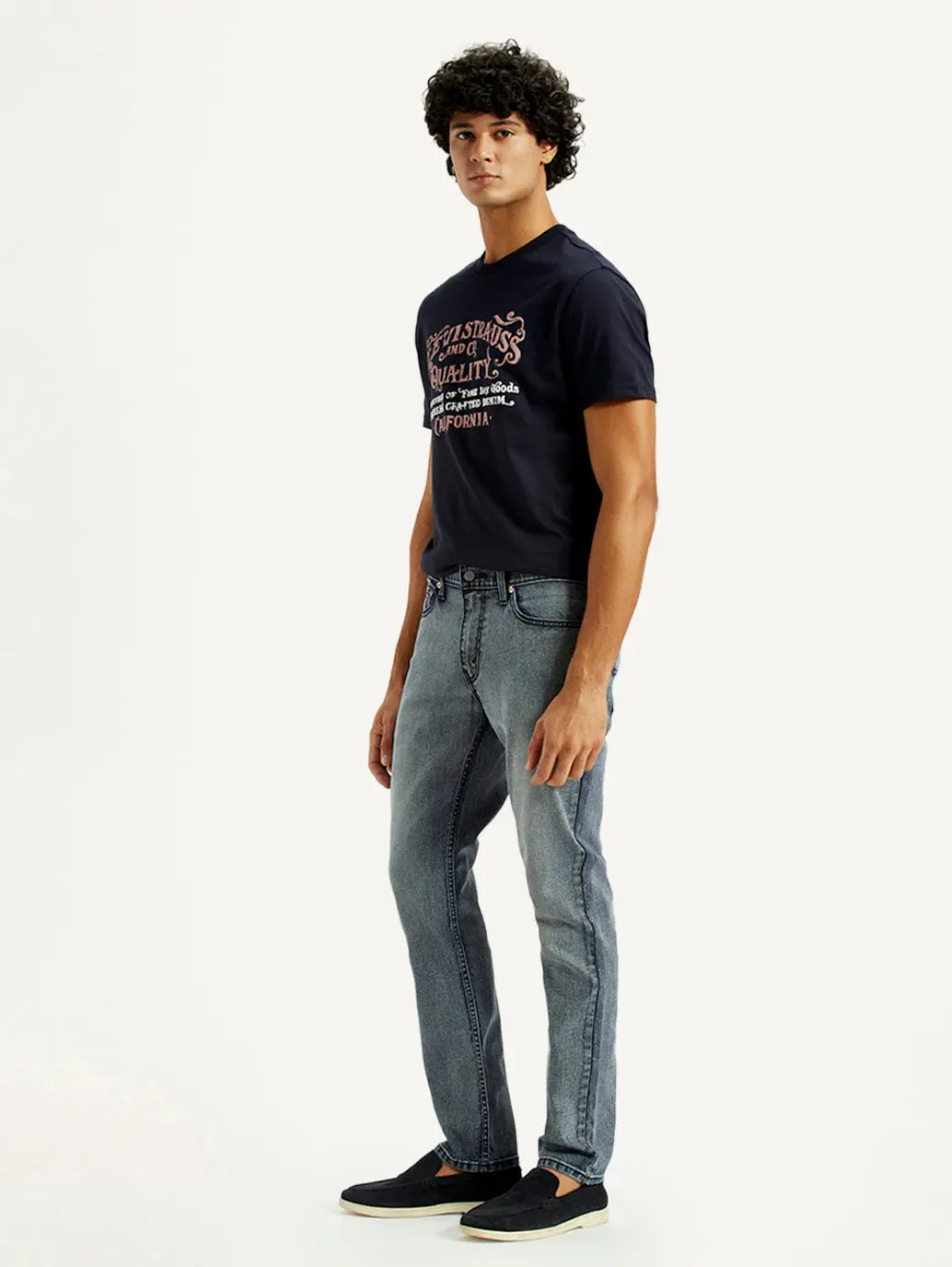 Men's Tinted 511 Indigo Slim Fit Mid Rise Jeans 6
