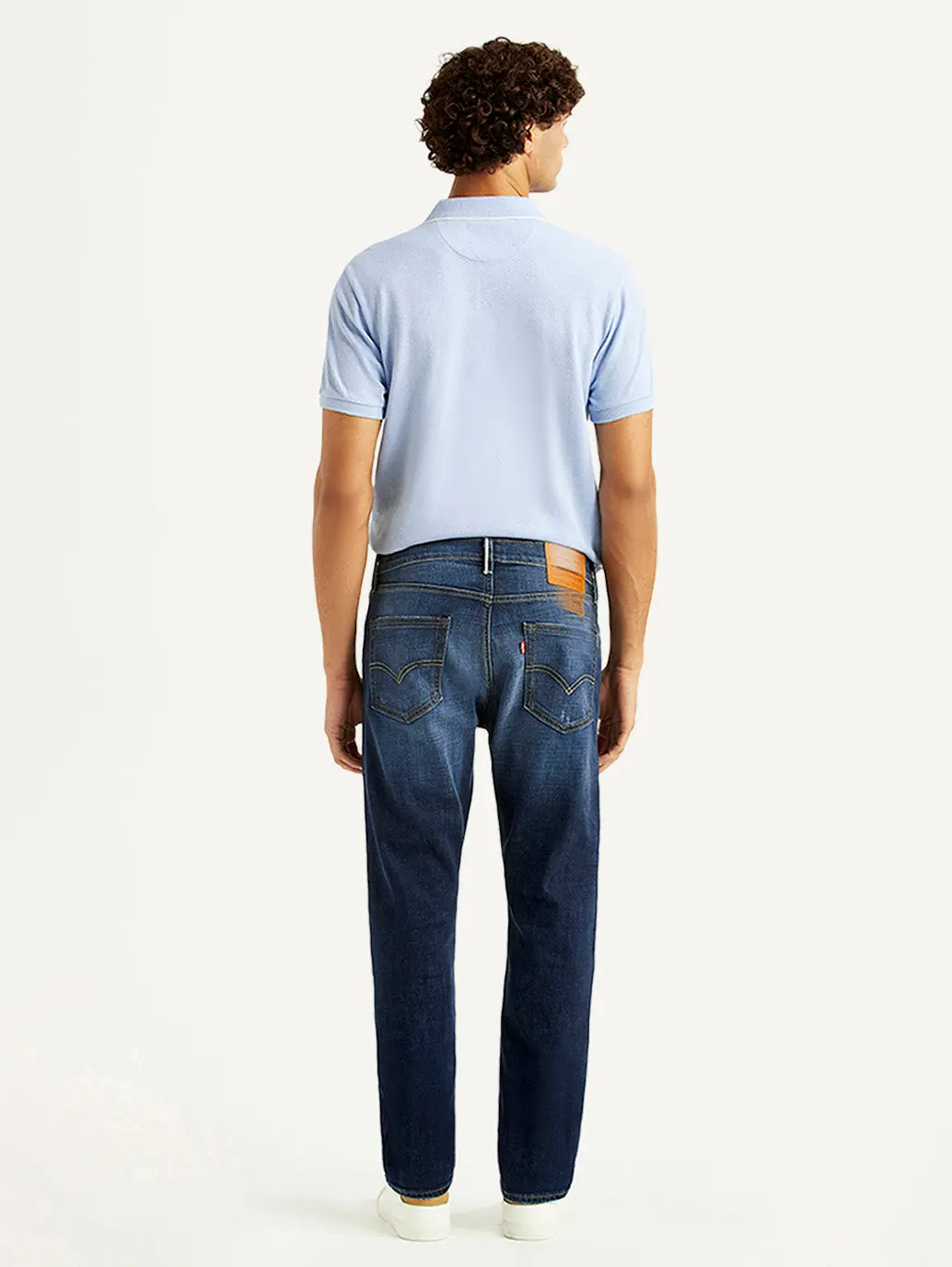 Men's 511 Blue Slim Fit Mid Rise Selvedge Jeans 3