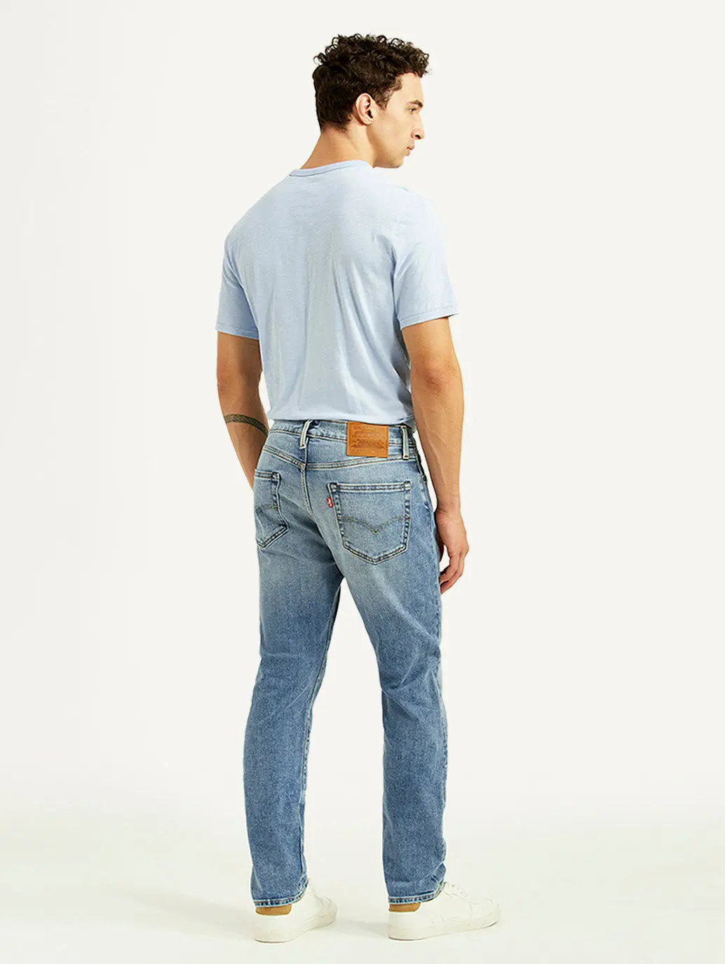 Men's 511 Blue Slim Fit Mid Rise Selvedge Jeans 2