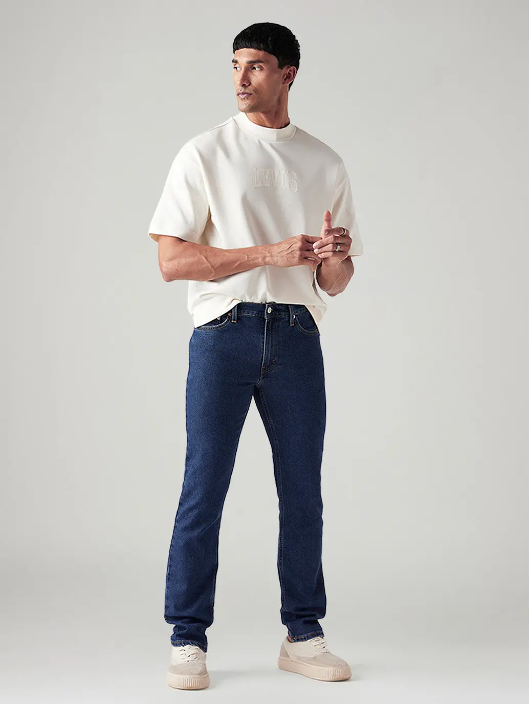 Men's 511 Blue Slim Fit Mid Rise Jeans 1