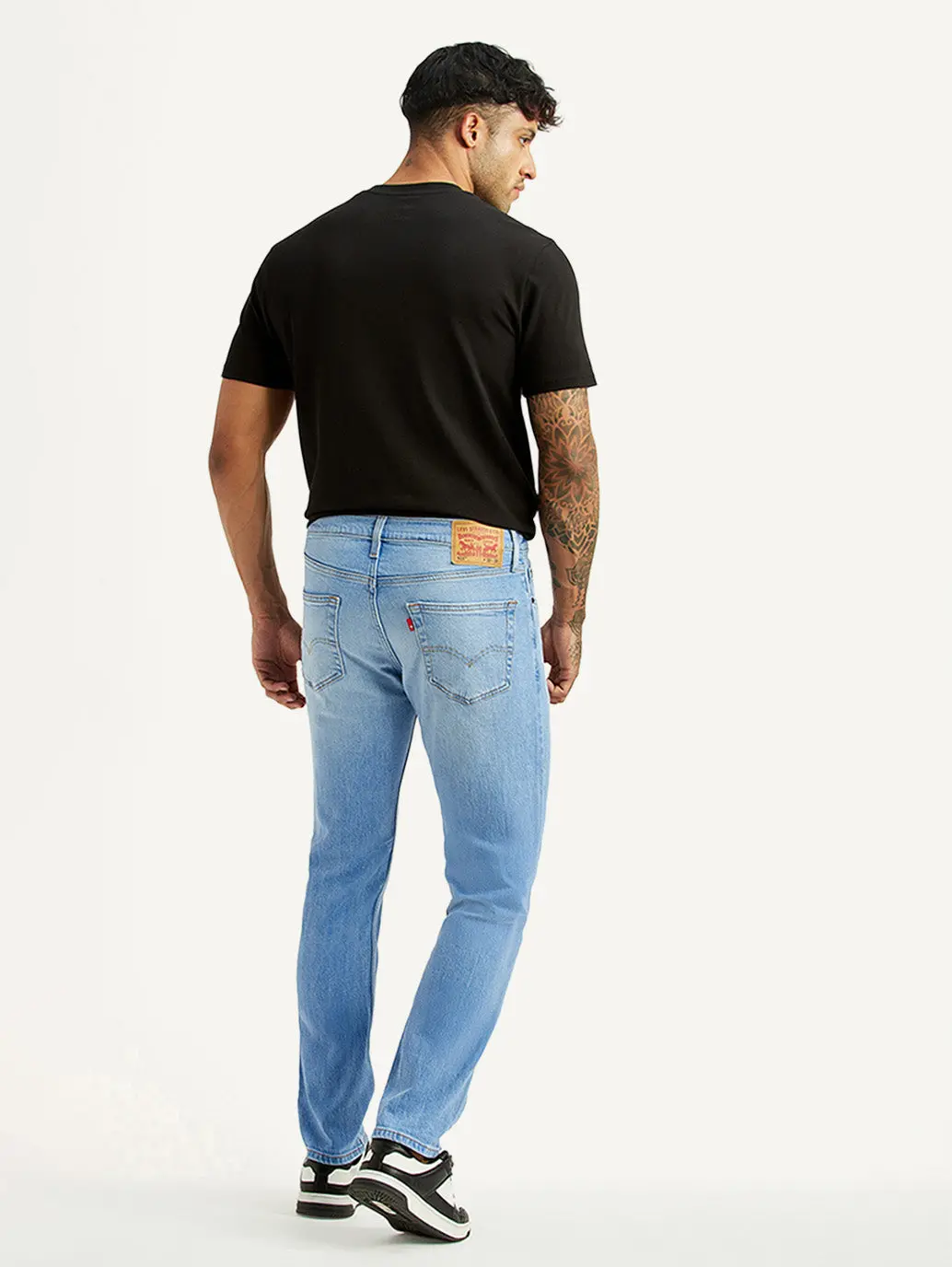 Men's 511 Light Blue Slim Fit Mid Rise Jeans 3