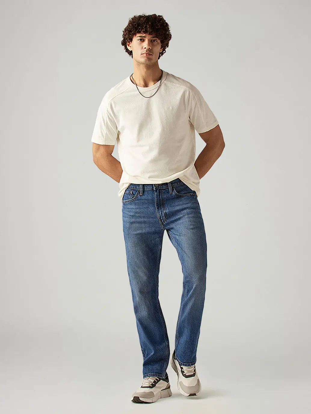 Men's 511 Blue Slim Fit Mid Rise Selvedge Jeans 1