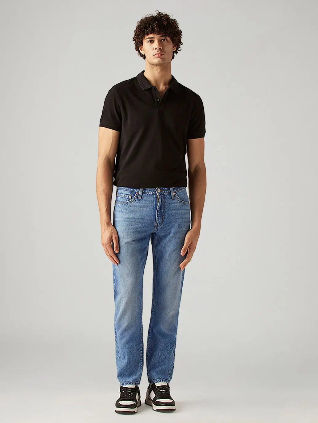 Men's 511 Blue Slim Fit Mid Rise Selvedge Jeans 7