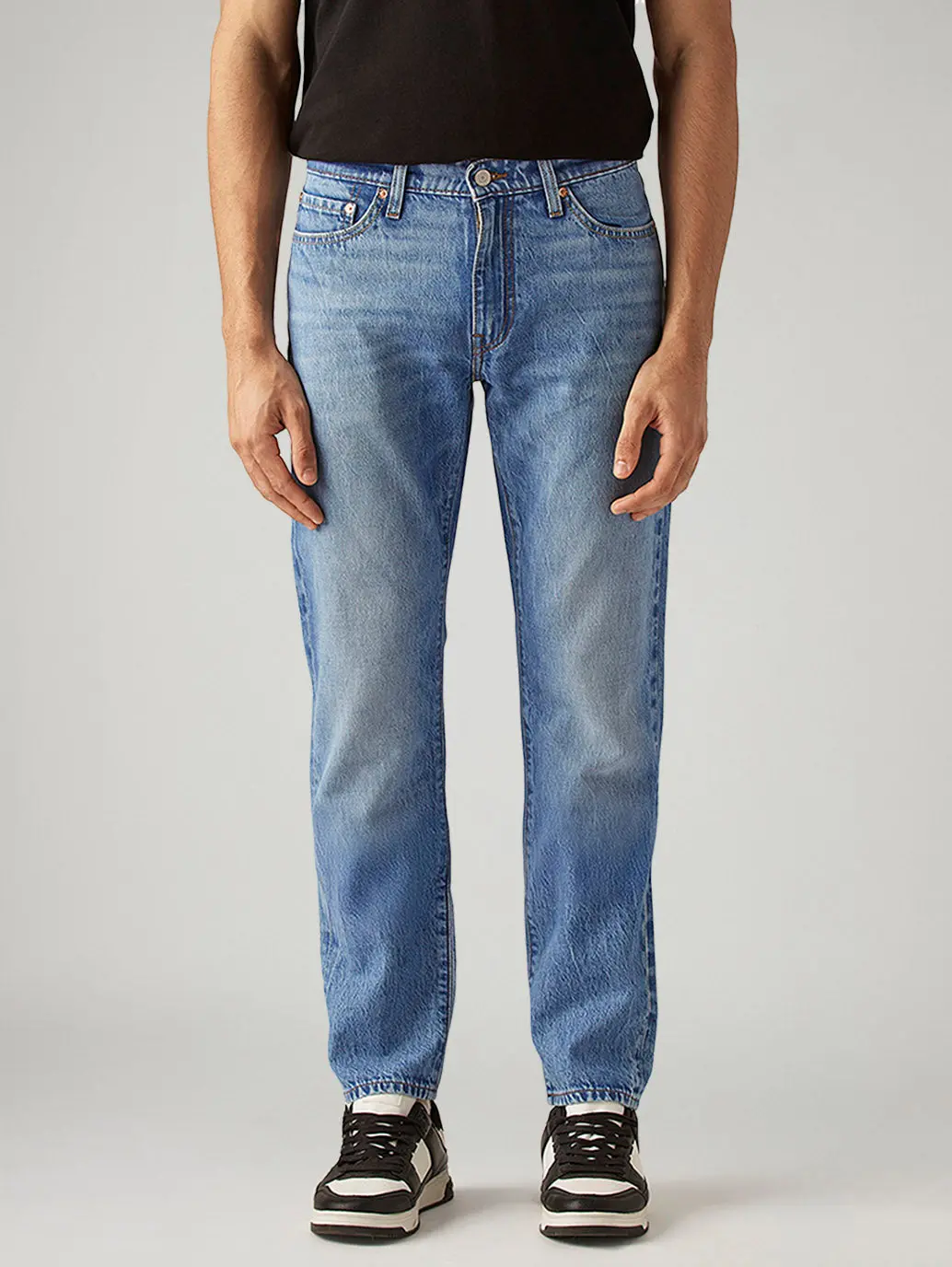 Men's 511 Blue Slim Fit Mid Rise Selvedge Jeans 2