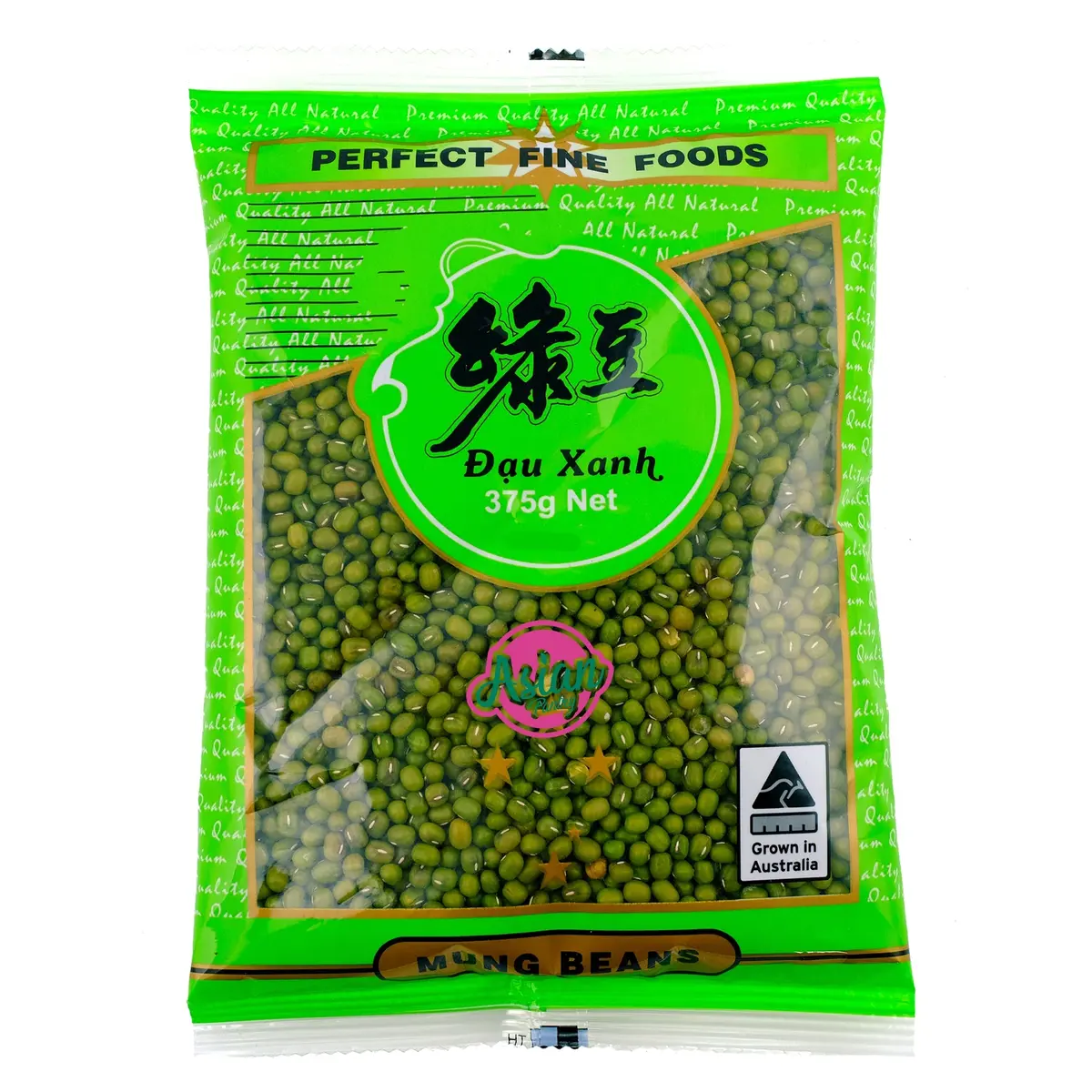 Perfect Fine Foods Whole Mung Beans 375G 1