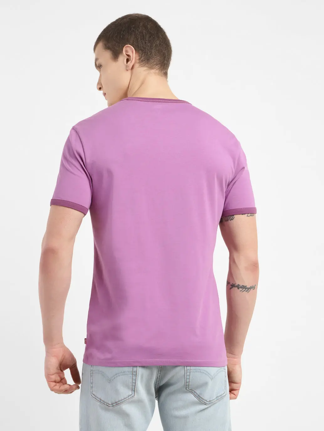 Men's Brand Logo Slim Fit T-Shirt 3