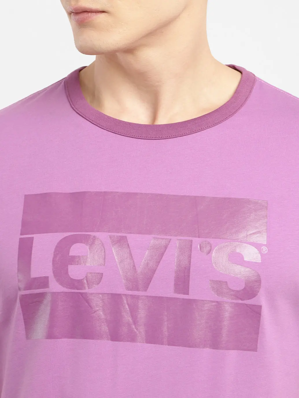 Men's Brand Logo Slim Fit T-Shirt 5