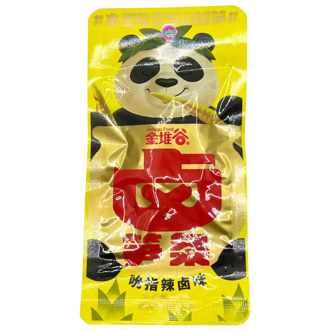 Jinduigu Marinated Bamboo Shoot Strips (Spicy Marinated Flavour) 20G 1