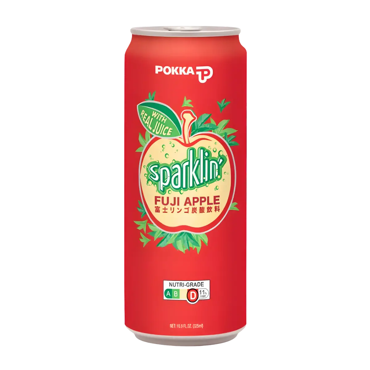 Pokka Sparkling Fuji Apple 325Ml 1