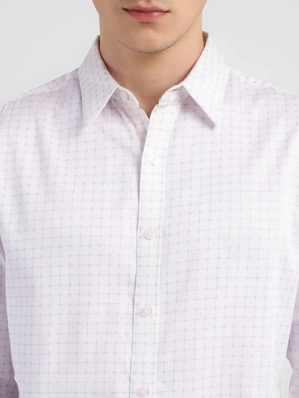 Men's Redloop Checkered Slim Fit Shirt 5