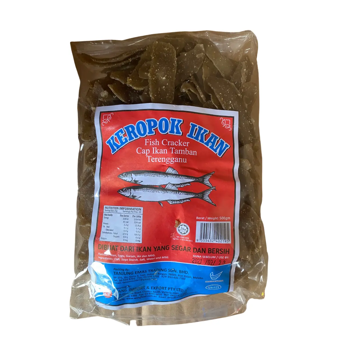 Keropok Ikan Fish Cracker 500G 1