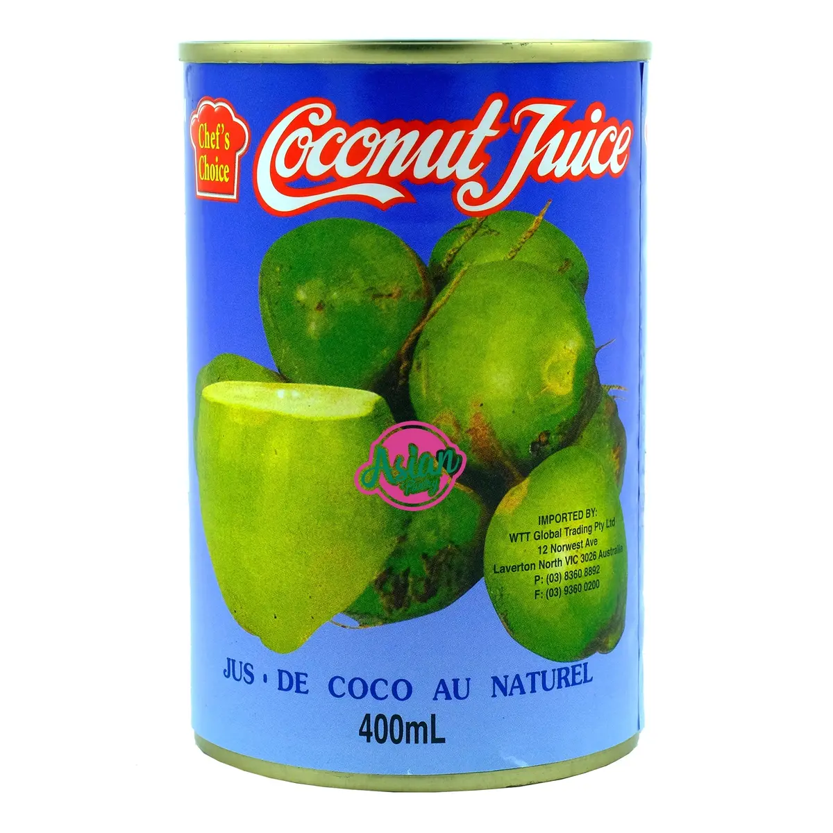Chef's Choice Coconut Juice 400Ml 1