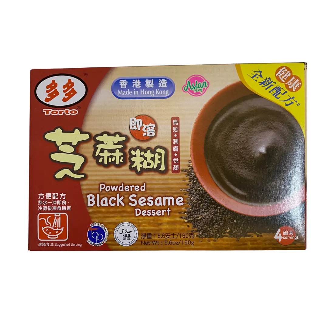 Torto Powdered Black Sesame Dessert 160G 1