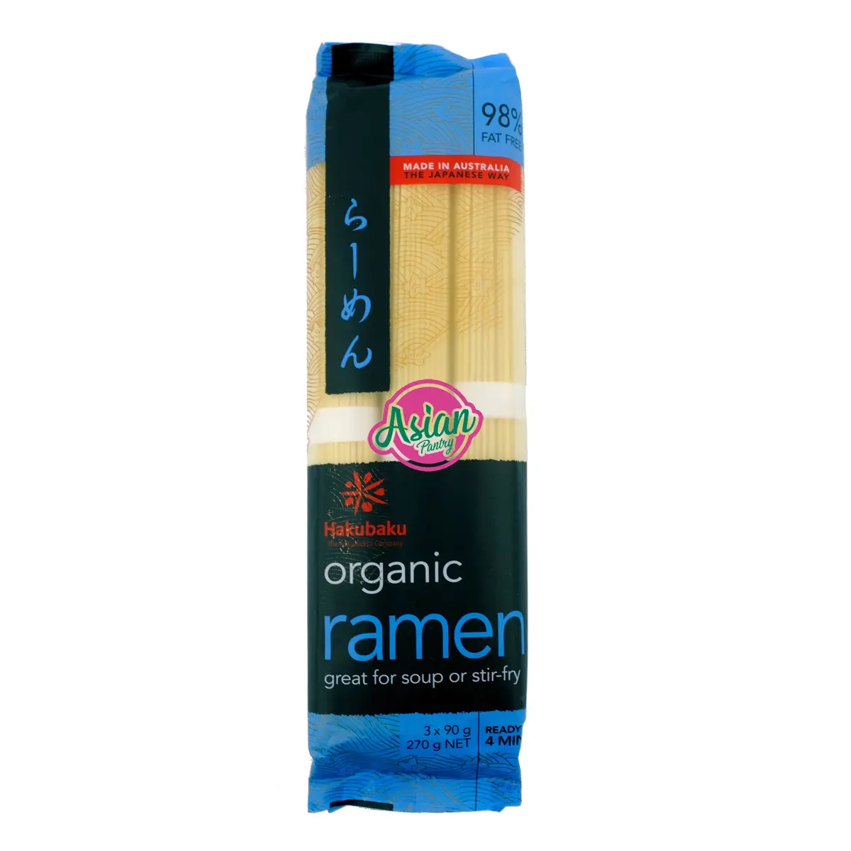 Hakubaku Organic Ramen Noodles 270G 1
