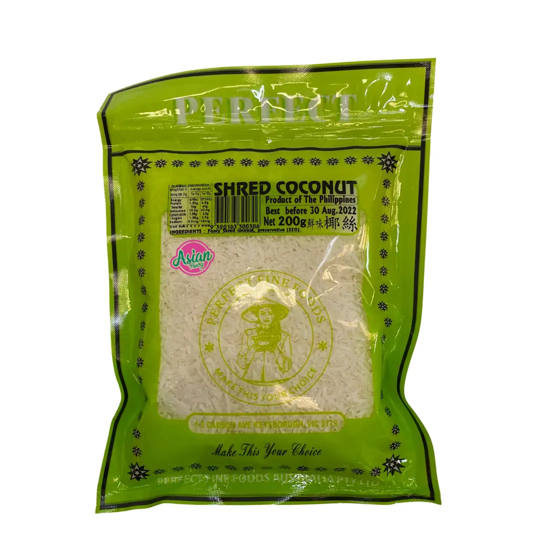 Perfect Fine Foods Shredded Coconut 200G 1