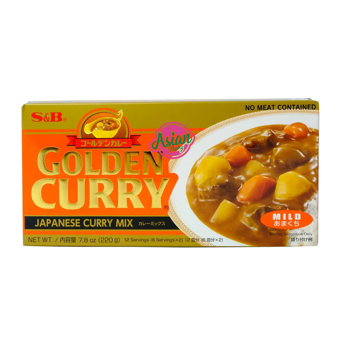 S&B Golden Curry Mild 220G 1