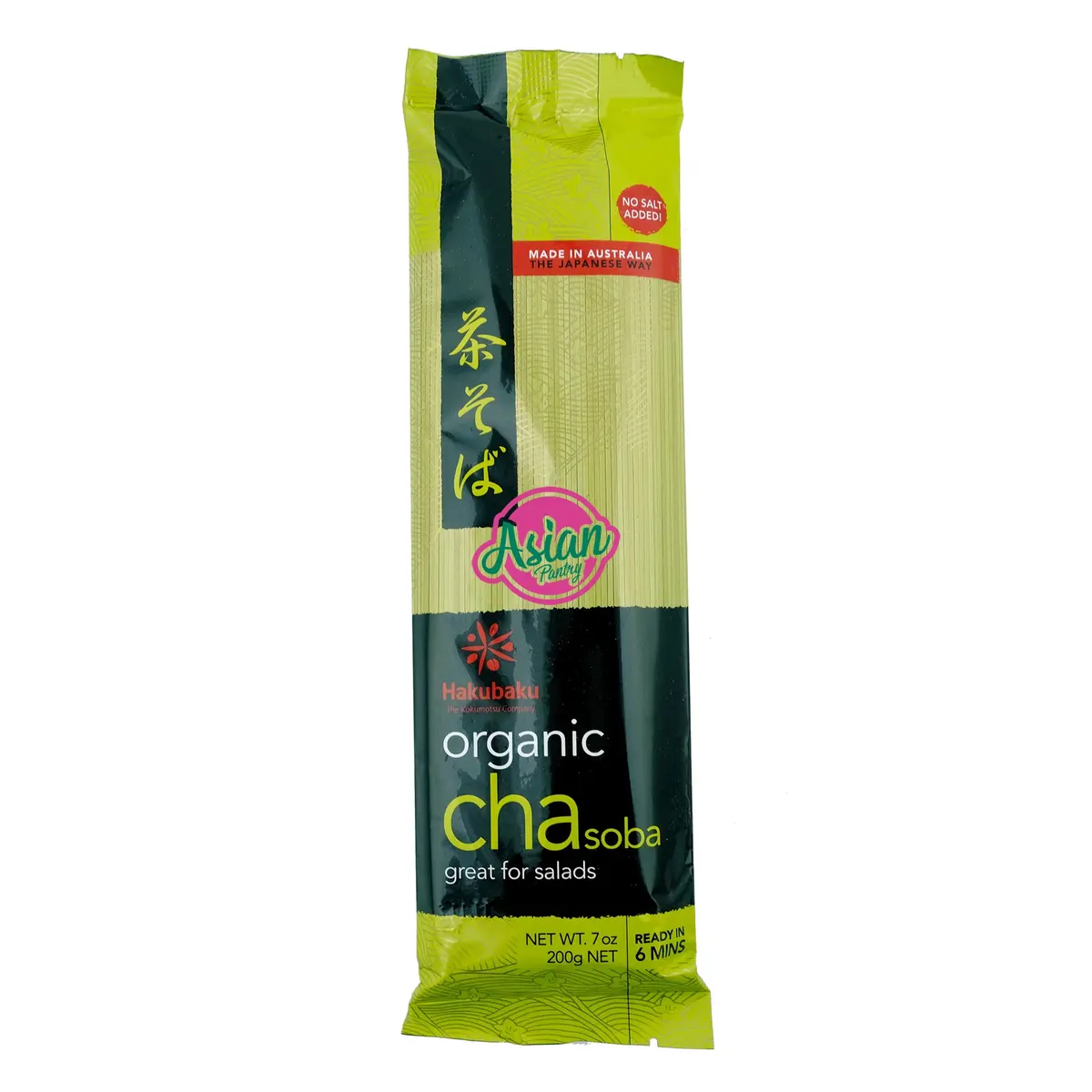 Hakubaku Organic Cha Soba 200G 1
