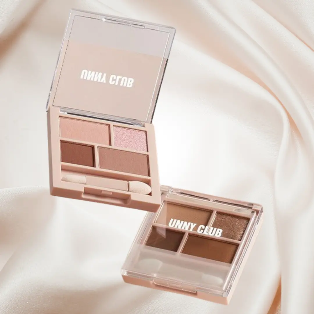 Unny 4-Color Eyeshadow Palette 01 Earth Tone 3G 1