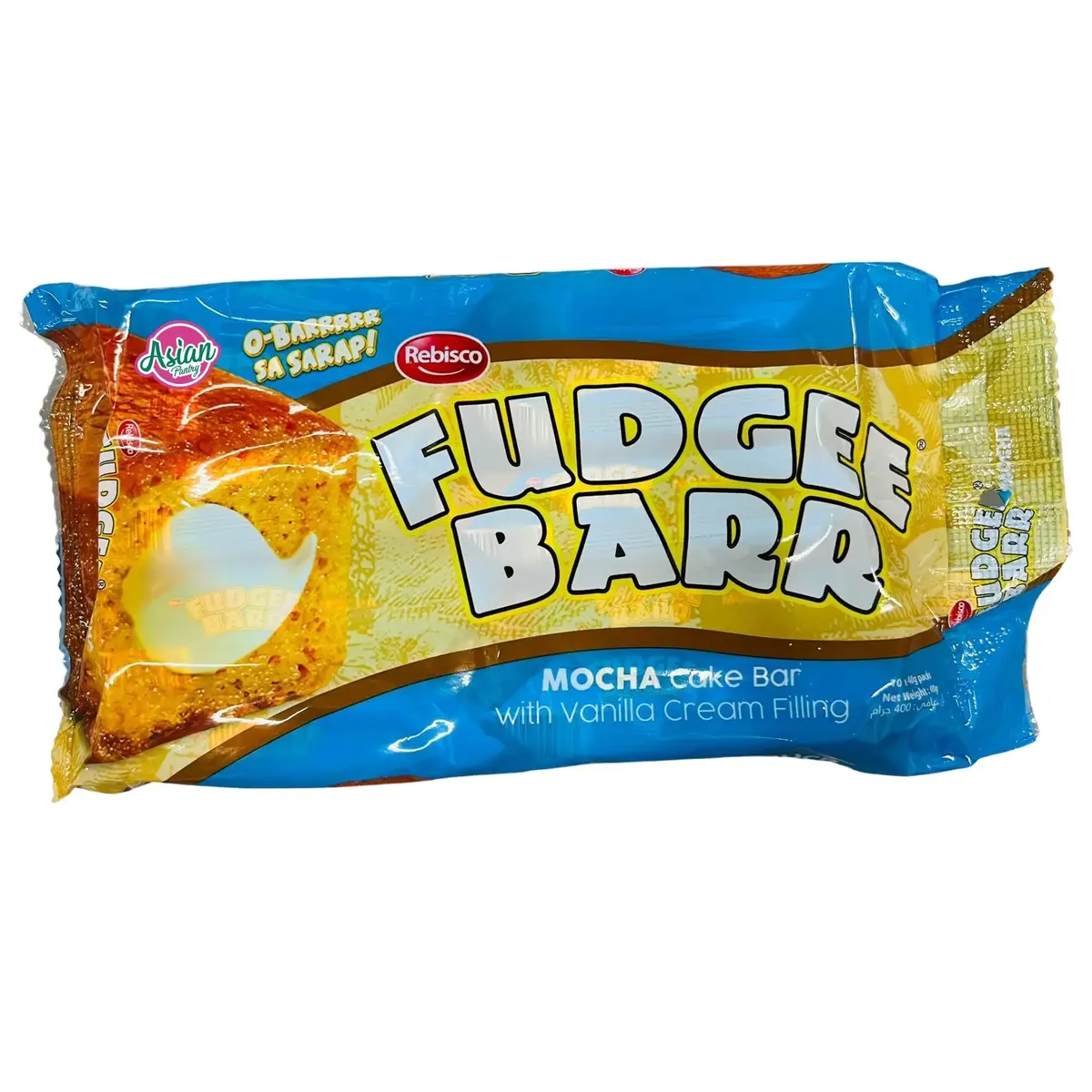 Rebisco Fudgee Barr Mocha Cake Bar With Vanilla Cream Filling (Exp: 24/02/2026) 1