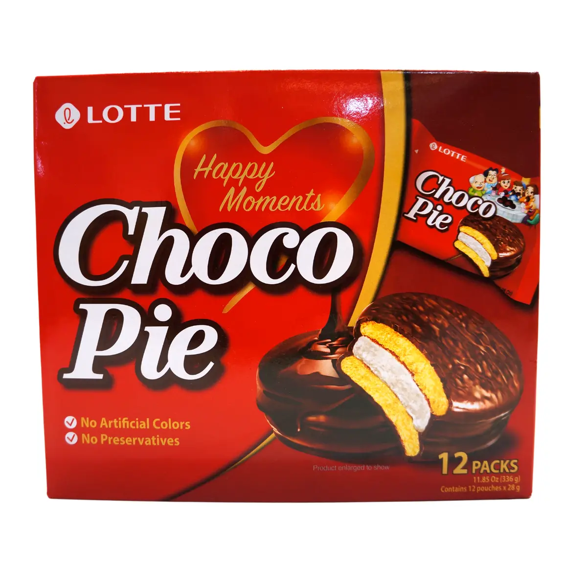 Lotte Choco Pie (12 Pack) 336G 1