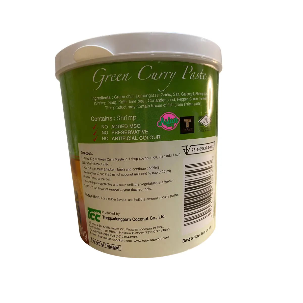 Mae Ploy Green Curry Paste 400G 2