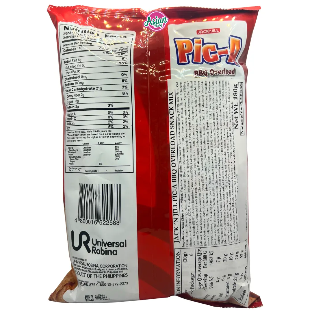 Jack&Jill Pic-A Bbq Overload Snack Mix 180G (Bbd: 12/12/2025) 2