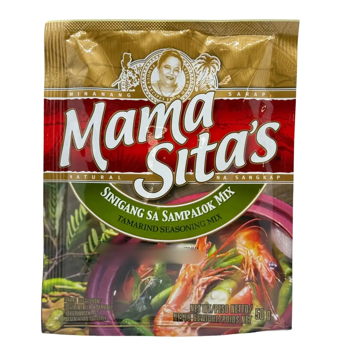 Mama Sita's Tamarind Seasoning Mix (Sinigang Sa Sampalok) 50G 1