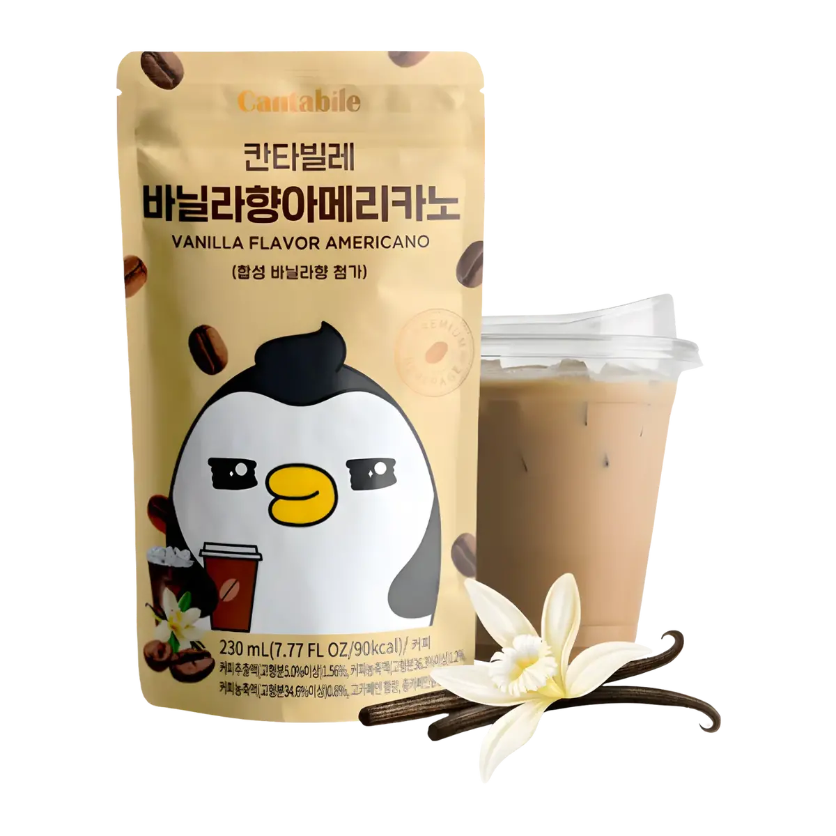 Cantabile Vanilla Flavour Americano Ade 230Ml 1