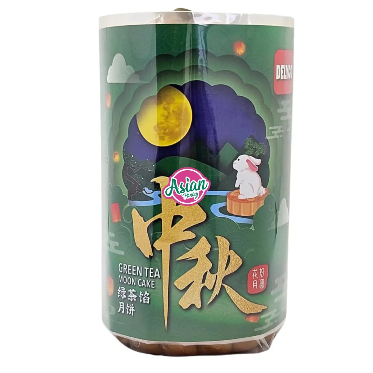 Delyco Green Tea Mooncake 480G 1