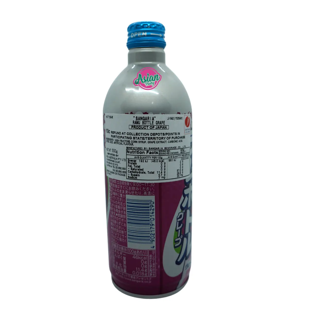 Sangaria Grape Soda 500Ml 2