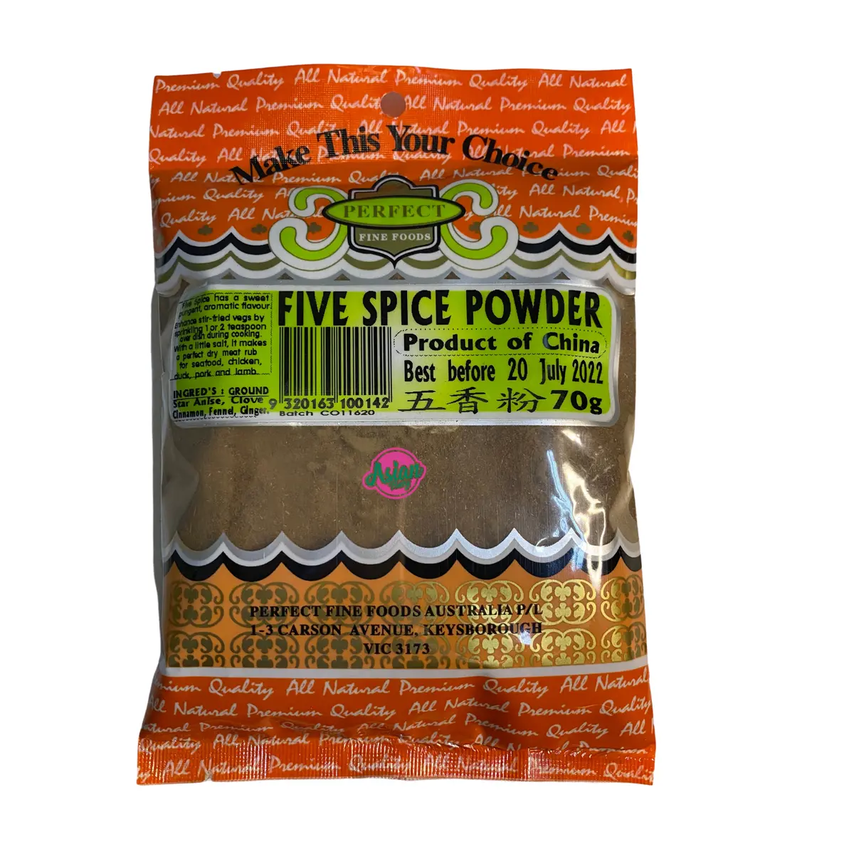 Perfect Fine Foods Five Spice Powder 70G 1