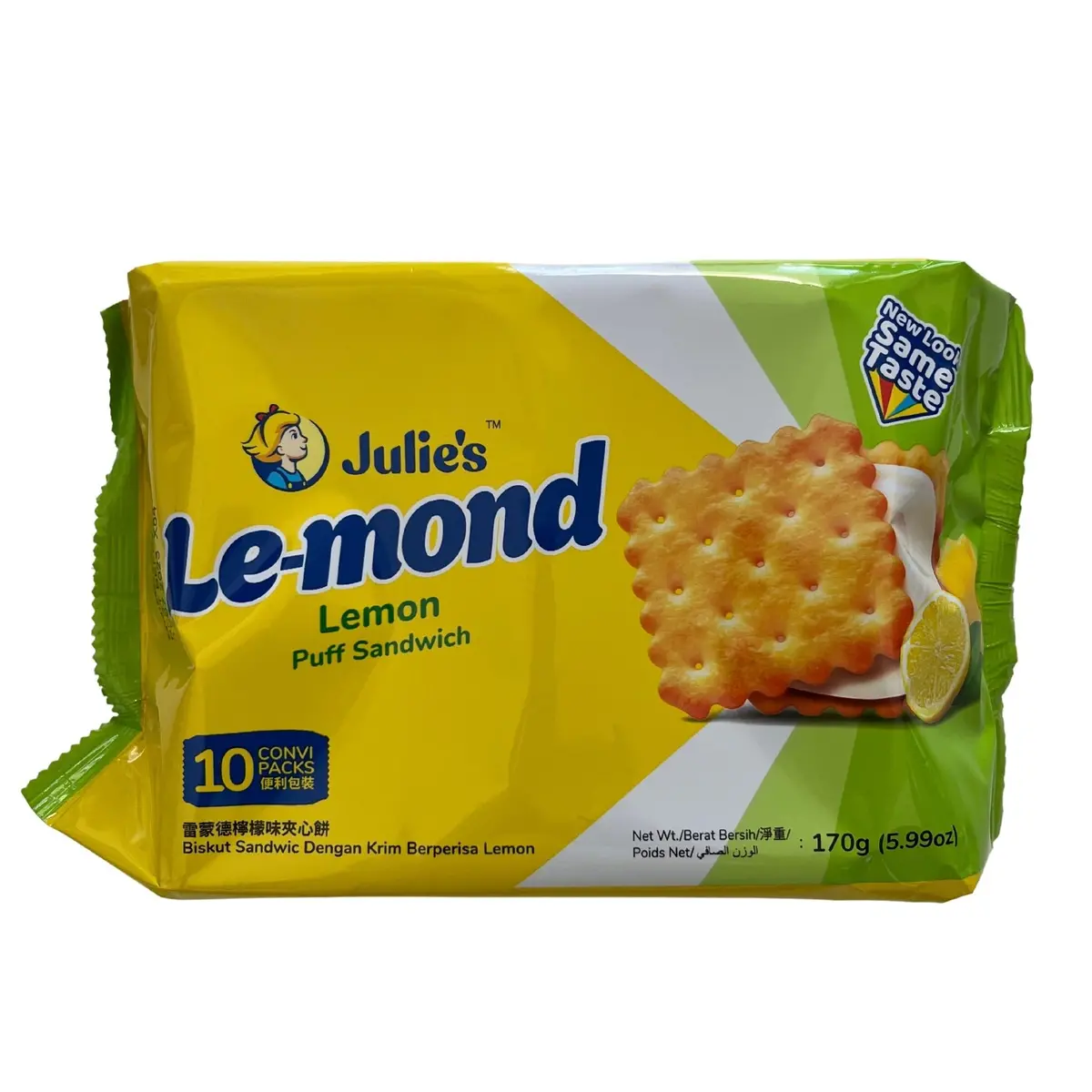 Julie's Lemond Puff Lemon 170G 1