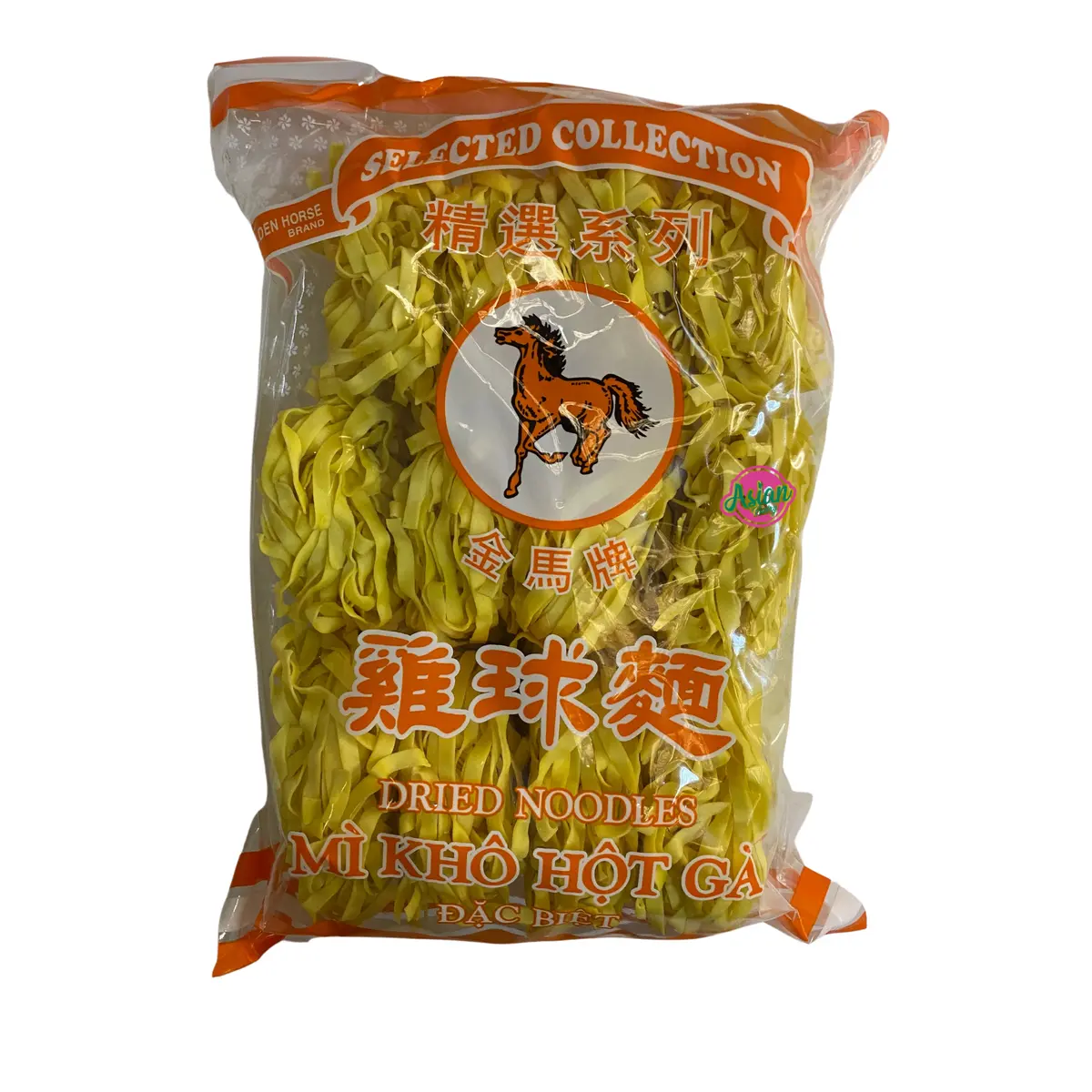 Horse Brand Dried Noodles Wide 375G 1
