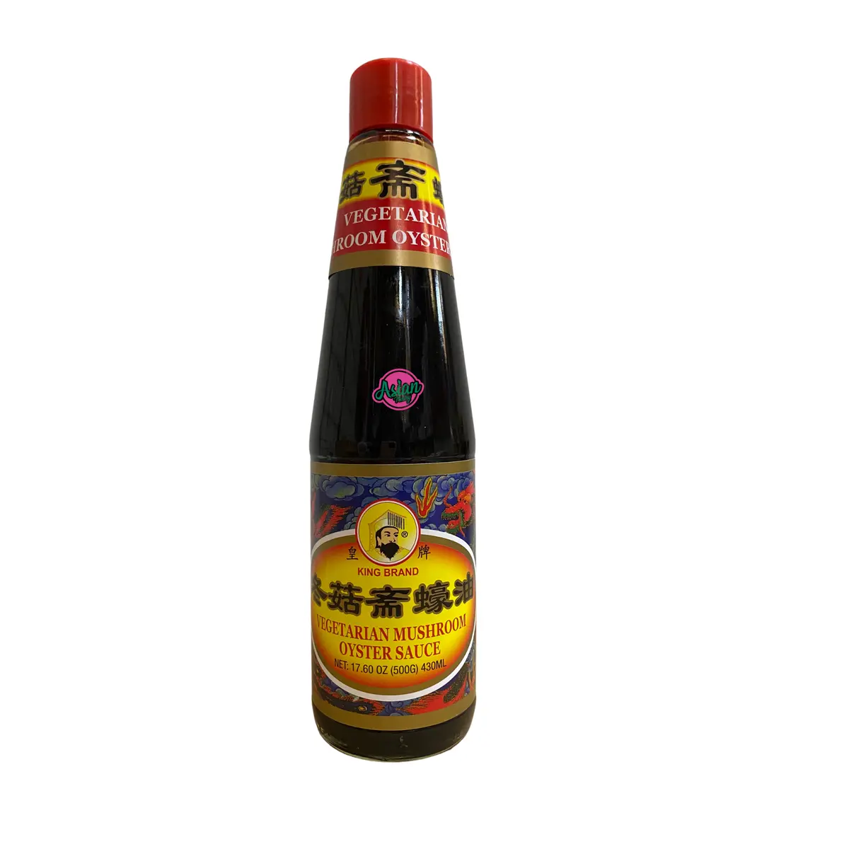 King Brand Vegetarian Mushroom Oyster Sauce 430Ml 1