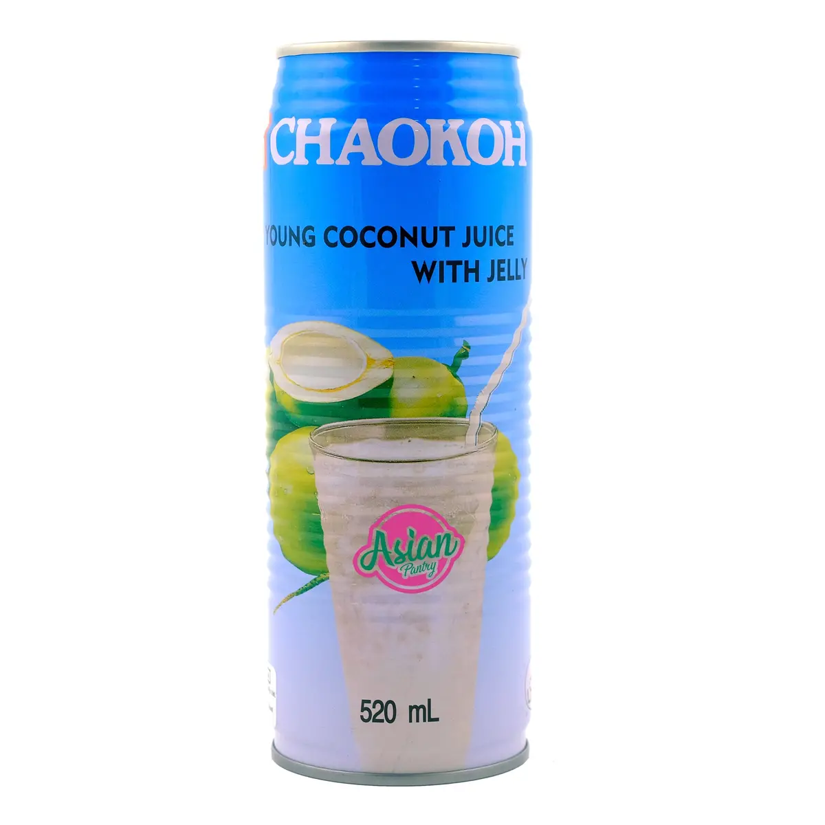 Chaokoh Coconut Juice With Jelly 520Ml 1