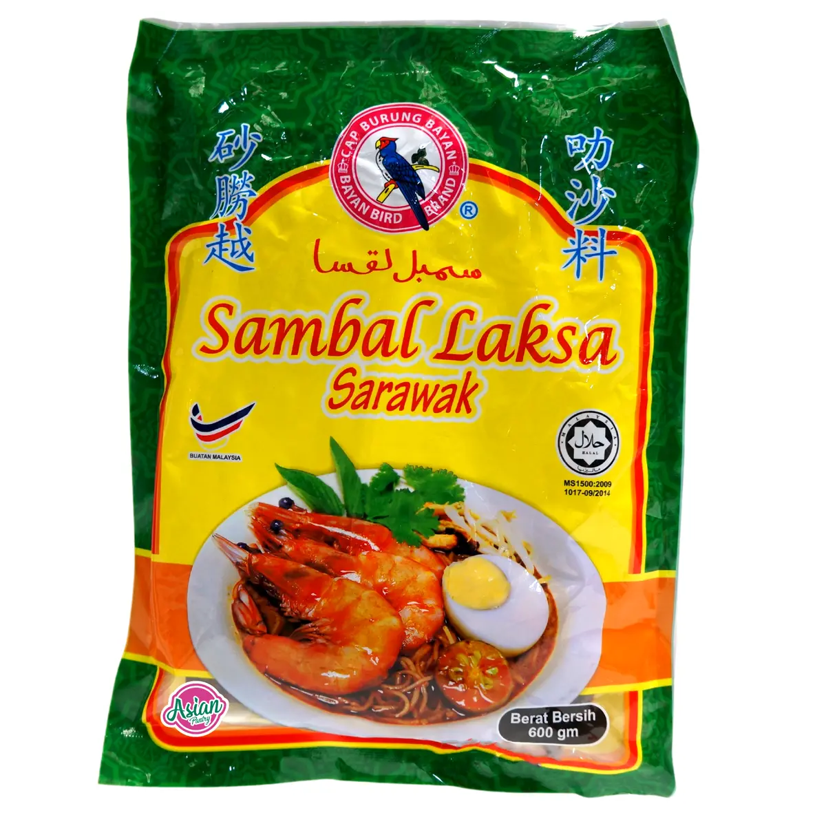 Bayan Bird Brand Sambal Laksa Sarawak 600G 1